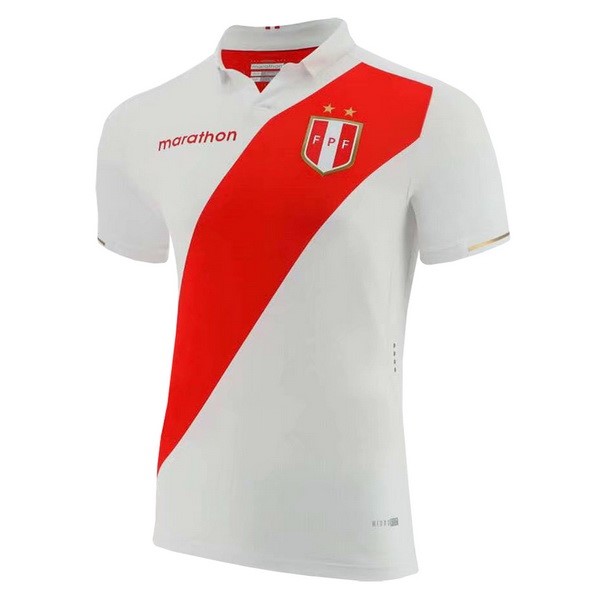 Camiseta Perú 1ª 2019 Blanco